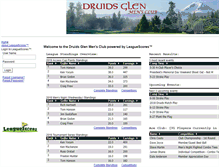 Tablet Screenshot of druidsglen.leaguescores.org
